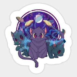 Displacer Kitty Sticker